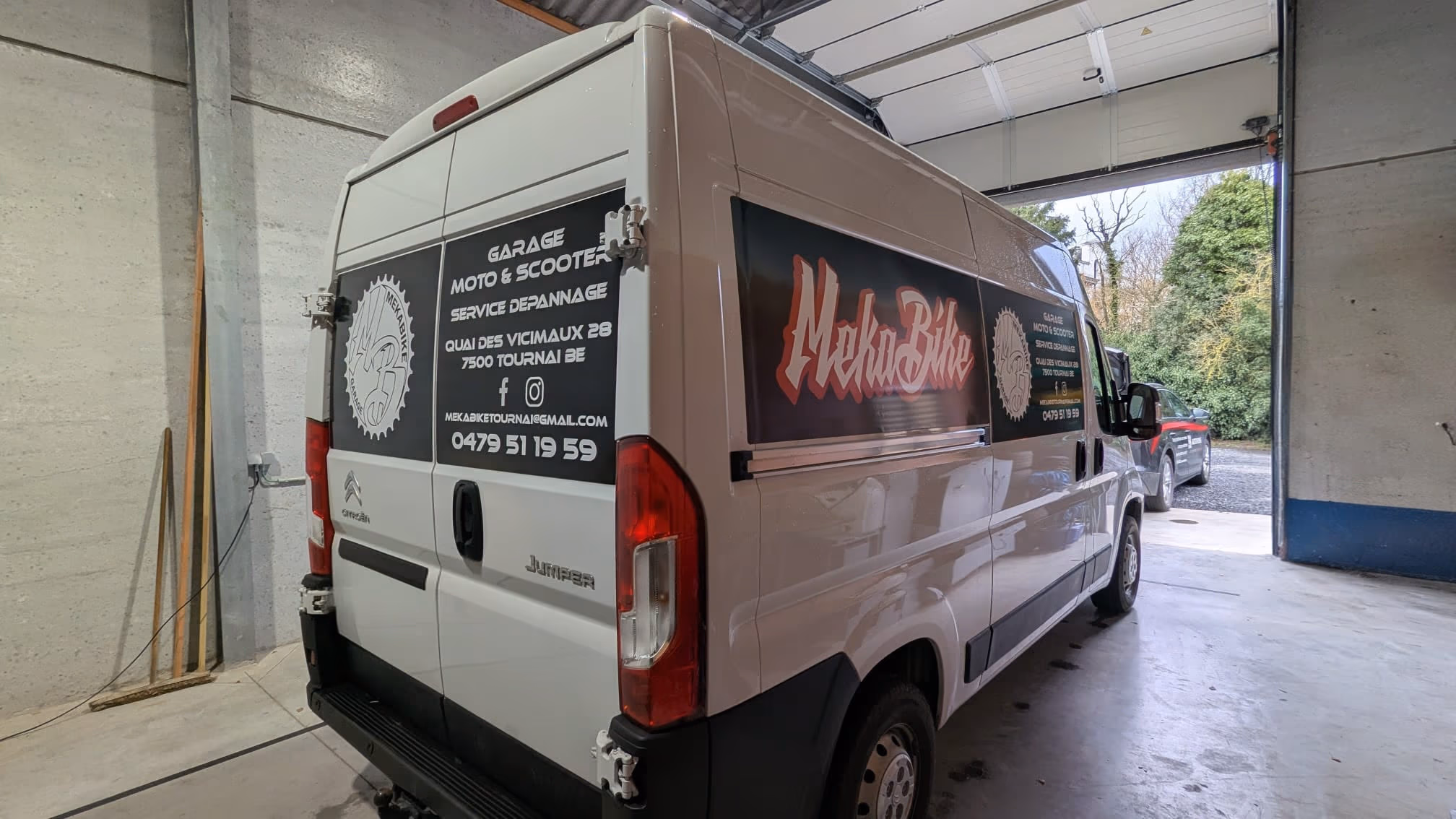 Marquage sur support magnétique amovible